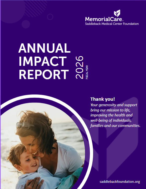 Saddleback Medical Center Annual Impact Report 