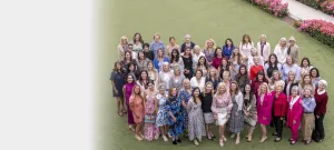group of women standing